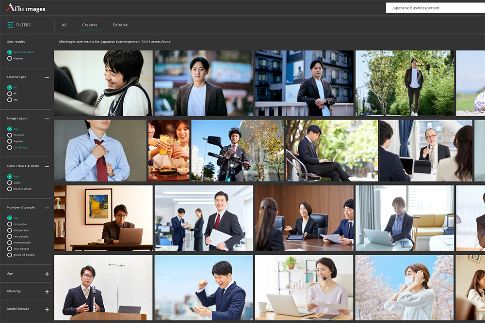 Buying stock photos